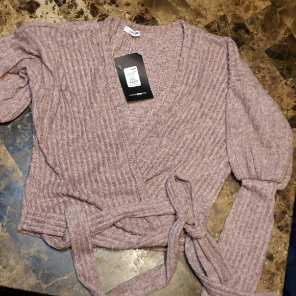 Wrap sweater - Picture 2 of 2